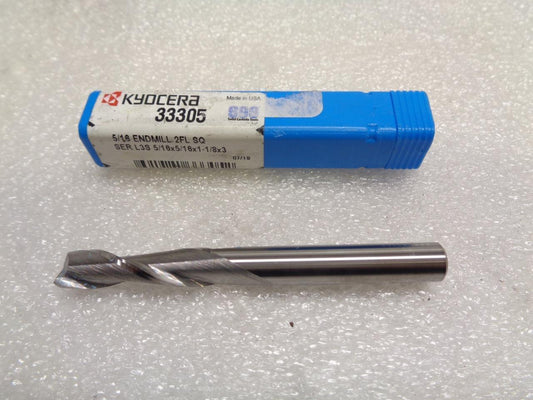 KYOCERA SGS 5/16" END MILL 2FL SQUARE 33305 R22T8BM