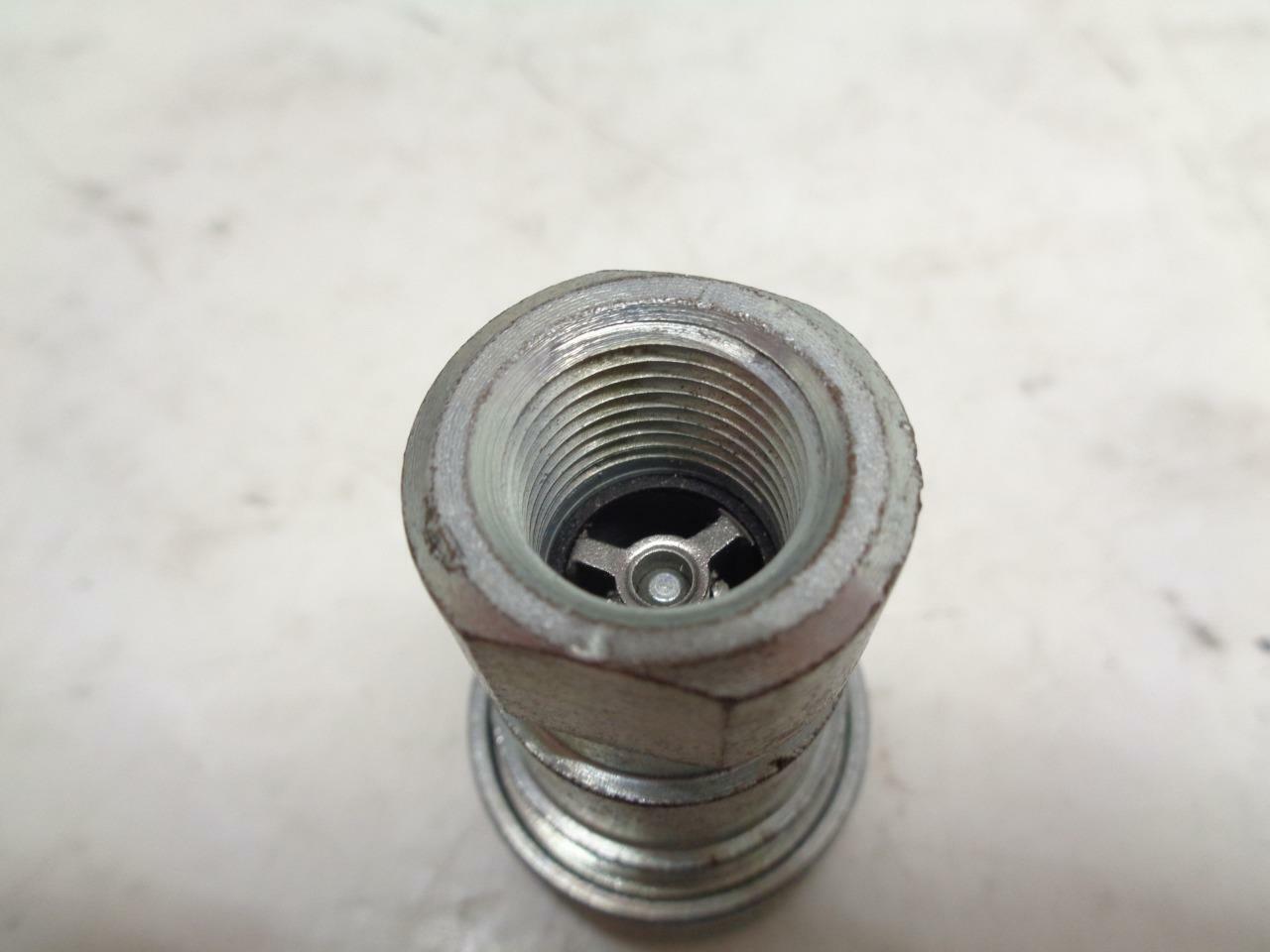 1 NEW PARKER 3/8-14 HYDRAULIC COUPLER 60 SERIES H3-62 R10TD