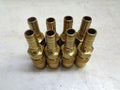 1 NEW PACK OF 8 PARKER PPE 300 SERIES BRASS HOSE QUICK GAS COUPLERS R10TD