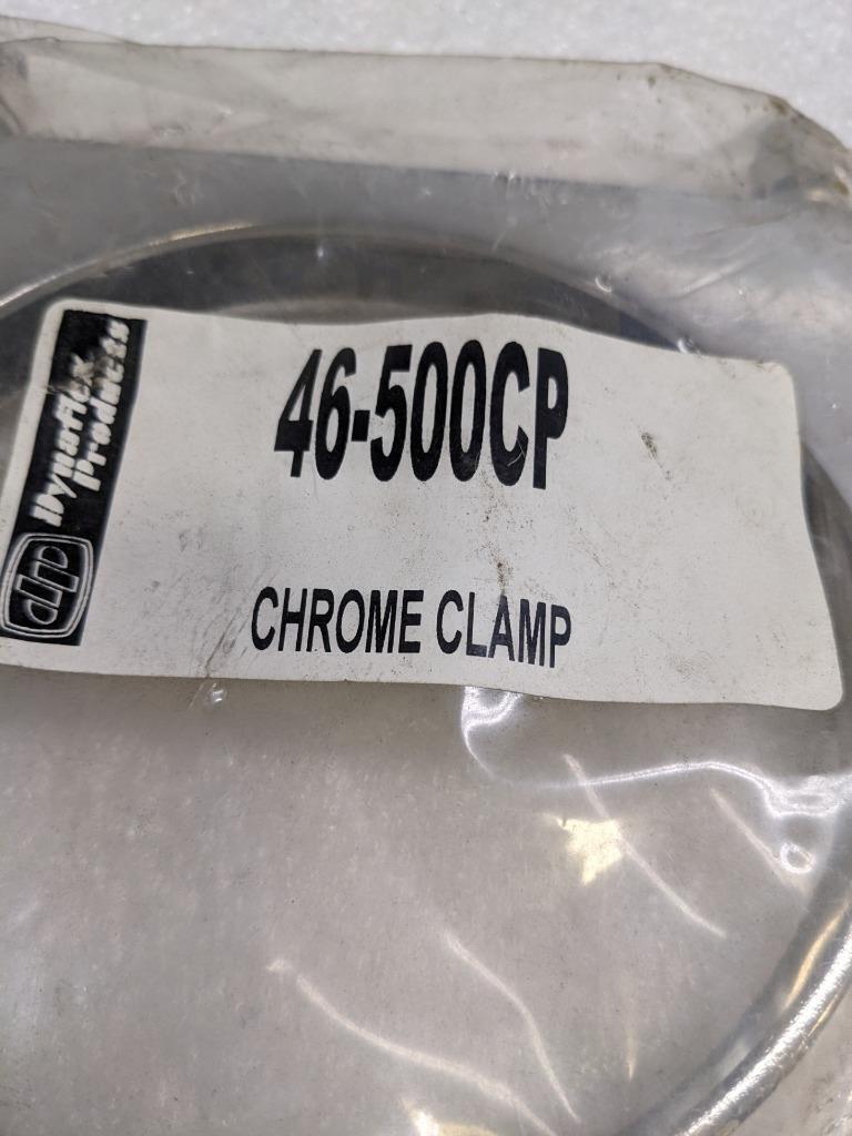 DYNAFLEX PRODUCTS 46-500 CP CHROME PLATED CLAMP NEW R5TB