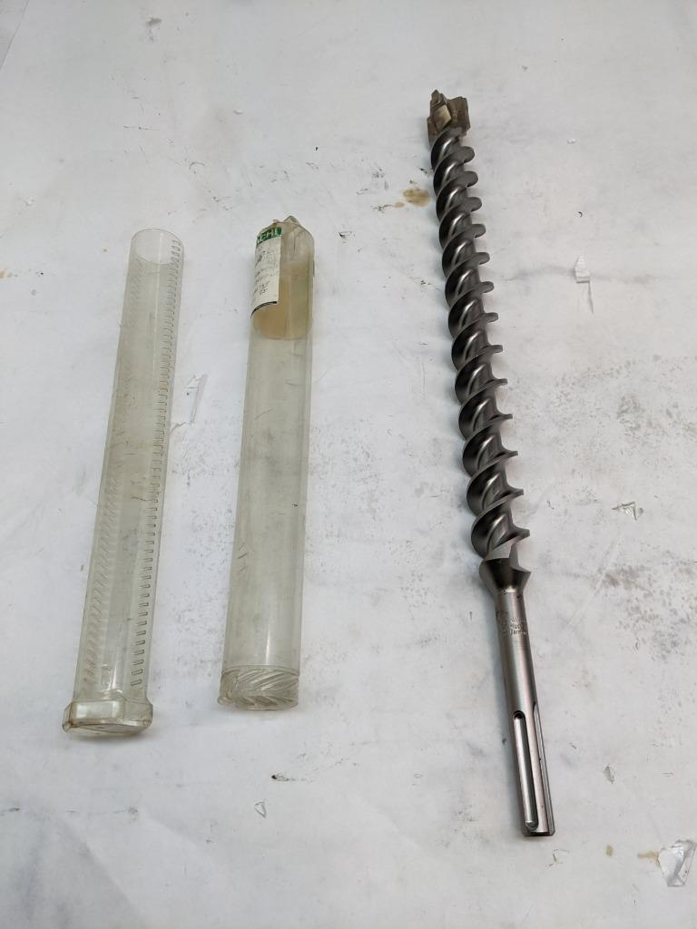 HITACHI DRILL BIT 4-CUTTER 1-9/16" 18" X 23 SDSMAX 724997 NEW D0
