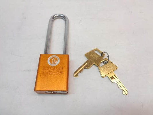 NEW MASTER LOCK AMERICAN LOCK ALUMINUM PADLOCK 6PCS HH2 KEY A1107KAMKORJ R27