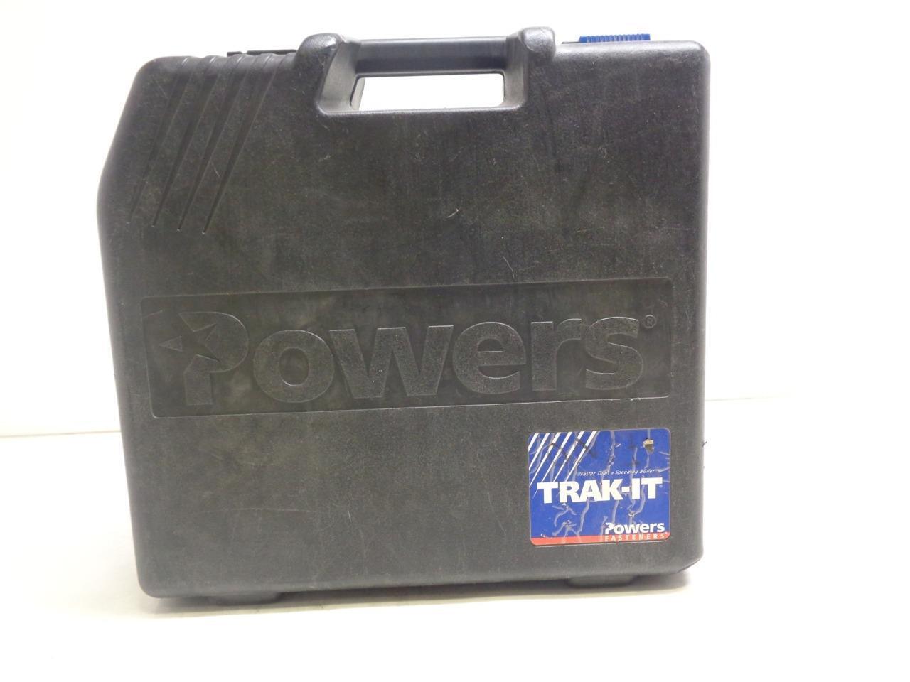 USED RED POWERS TRAK IT GAS NAILER C3 55011 NAILER ONLY BSR35