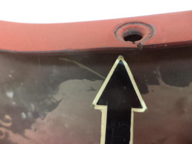 USED GENUINE PORSCHE ROCKER PANEL 928 559 085 02 DRIVER SIDE RED R20