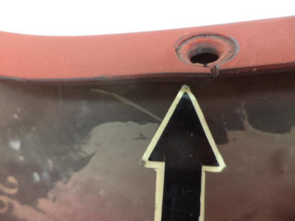 USED GENUINE PORSCHE ROCKER PANEL 928 559 085 02 DRIVER SIDE RED R20