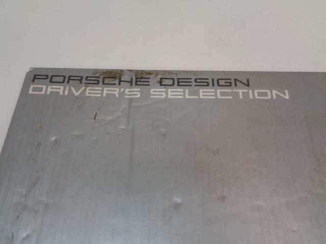 Porsche Design Driver's Selection 911 Turbo RSR 2.1 Enamel Sign 822/2000 NEW SR