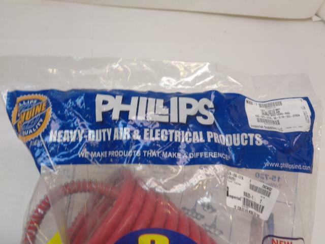 NEW IMPERIAL COILED A/B HOSE ASSEMBLY 15' RED 90820-1 R10TA