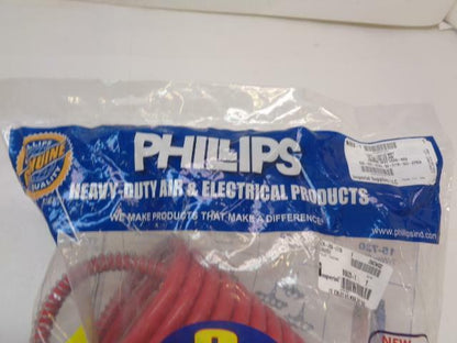 NEW IMPERIAL COILED A/B HOSE ASSEMBLY 15' RED 90820-1 R10TA