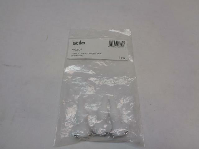 STILO HYDRATION FEMALE QUICK COUPLING 3 PACK YA0604 SR