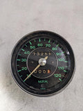 GENUINE PORSCHE 65-69 912 GREEN VDO 120MPH SPEEDOMETER 90274110212 r20t6