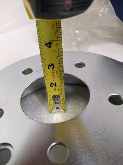 DETROIT AXLE FRONT DRILLED SLOTTED ROTORS (PAIR) 5X115 13X2.5" NEW R6