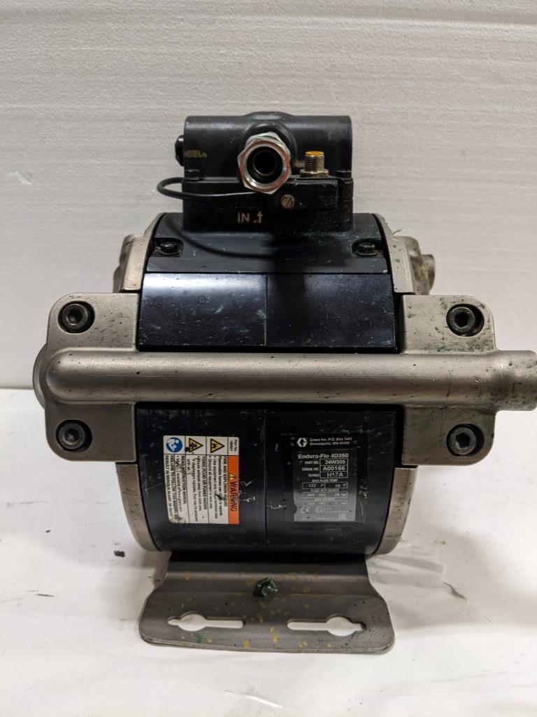 ENDURA-FLO 4:1 AIR OPERATED DIAPHRAGM PUMP 350cc NPT DATATRAK 4D350 BSRG6