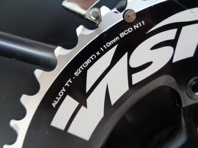 NEW QUINTANA ROO V-PR 58.5" FRAME W/ SADDLE, CRANKSET, DERAILLEUR & RIMS/TIRES