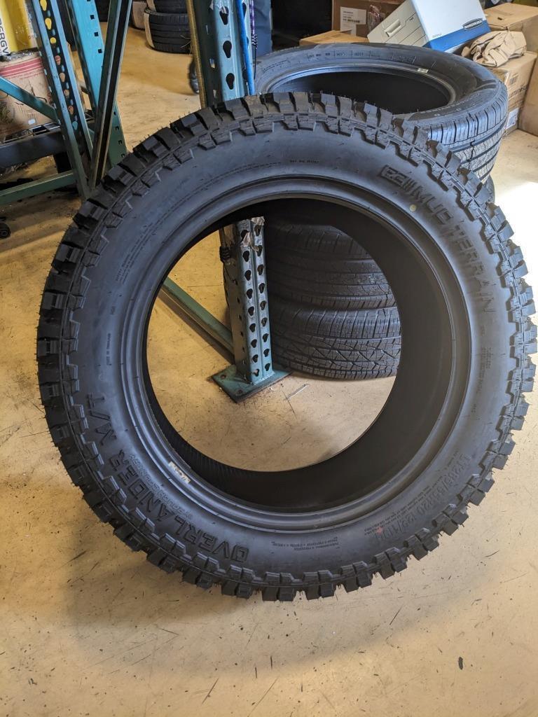 2 ROUGH COUNTRY OVERLANDER M/T LT 285 55 20 122/119Q LRE 10PLY TIRE 97010125 CQ1