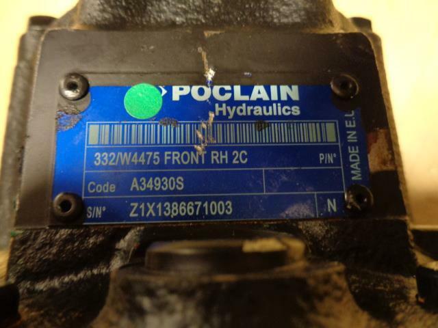 JCB 332/W4475 ABI Front Wheel Motor Poclain Hydraulics NEW BSR
