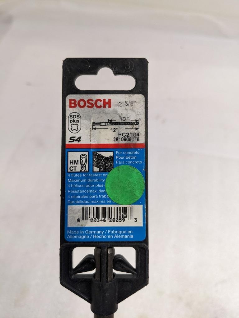 BOSCH HC2104 ROTARY HAMMER DRILL BIT 5/8" 10" DRILL DEPTH NEW D0