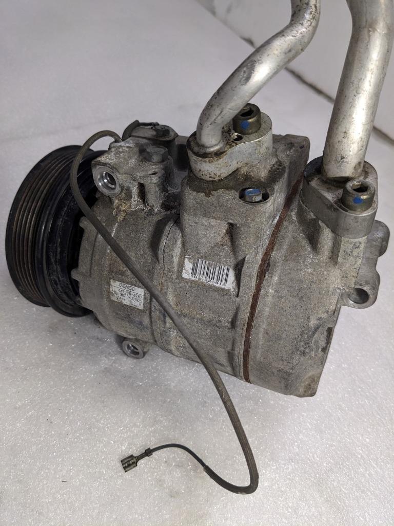 PORSCHE 911 996 BOXSTER DENSO A/C COMPRESSOR W/PIPE 99612601152 USED 996B.G.L.