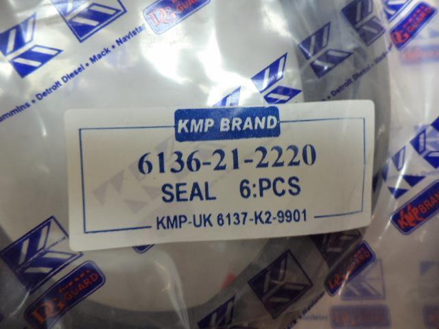 1 NEW KMP KOMATSU GASKET KIT, CYL. BLOCK 6137-K2-9901 R19