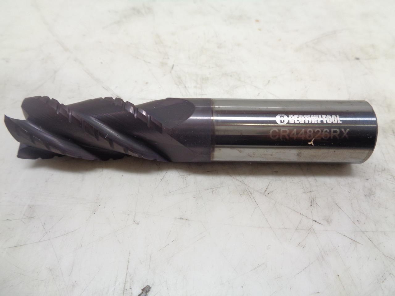 DESTINY TOOL COBRA END MILL ROUGH TOOTH CR44826RX 3/4"x1-5/8" 4 FLUTE R22T6BM