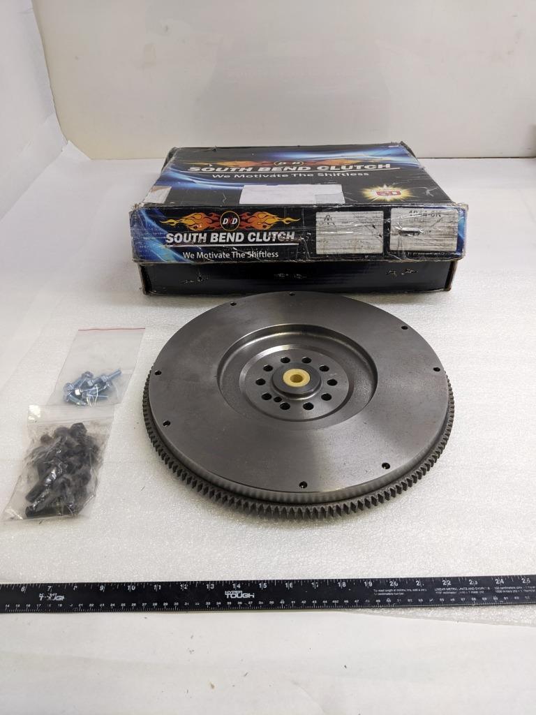 SOUTH BEND CLUTCH 167323 STEEL FLYWHEEL FOR FORD 5-SPEED TRANSMISSIONS ...
