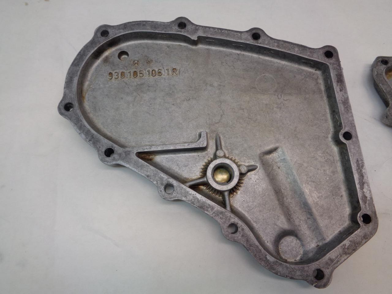 GENUINE PAIR PORSCHE 911 930 CHAIN TENSIONER CASE COVER 930 105 105/106 1R/OR