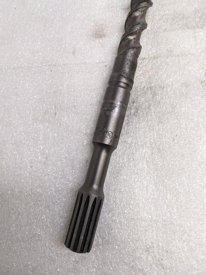 UNBRANDED SDS-MAX DRILL 3/4" X 17" CARBIDE WITH BENT CUTTER USED R22T2