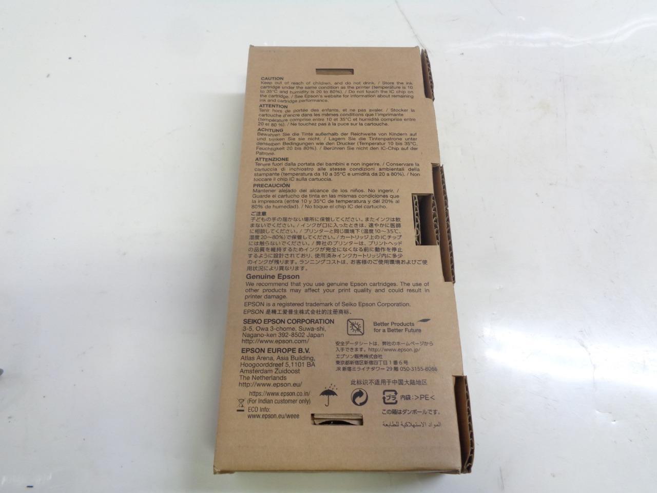 NEW EPSON LIGHT LIGHT BLACK ULTRACHROME HDR INK CARTRIDGE 350ML T596900 SR