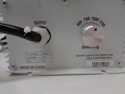 NEW HYDRO CRUNCH PROSERIES 1000W DOUBLE ENDED 120-240V OPENGROWLIGHT D940012603