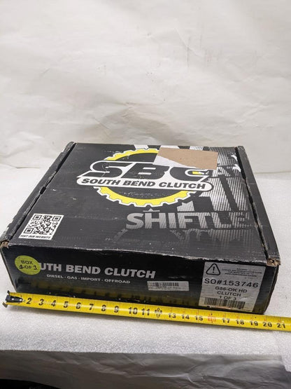 PARTIAL SBC G56-OK-HD 13" ORGANIC CLUTCH KIT FOR DODGE G56 6 SPEED TRANS NEW R3