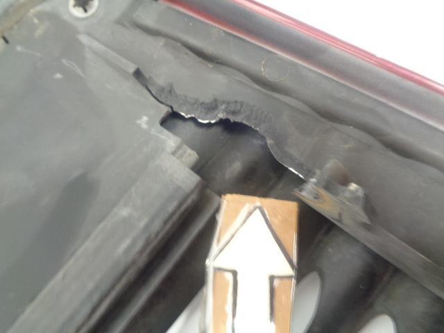 PORSCHE 911 993 REAR DECK LID SPOILER 993 512 117 00 RED/BURGUNDY USED R21