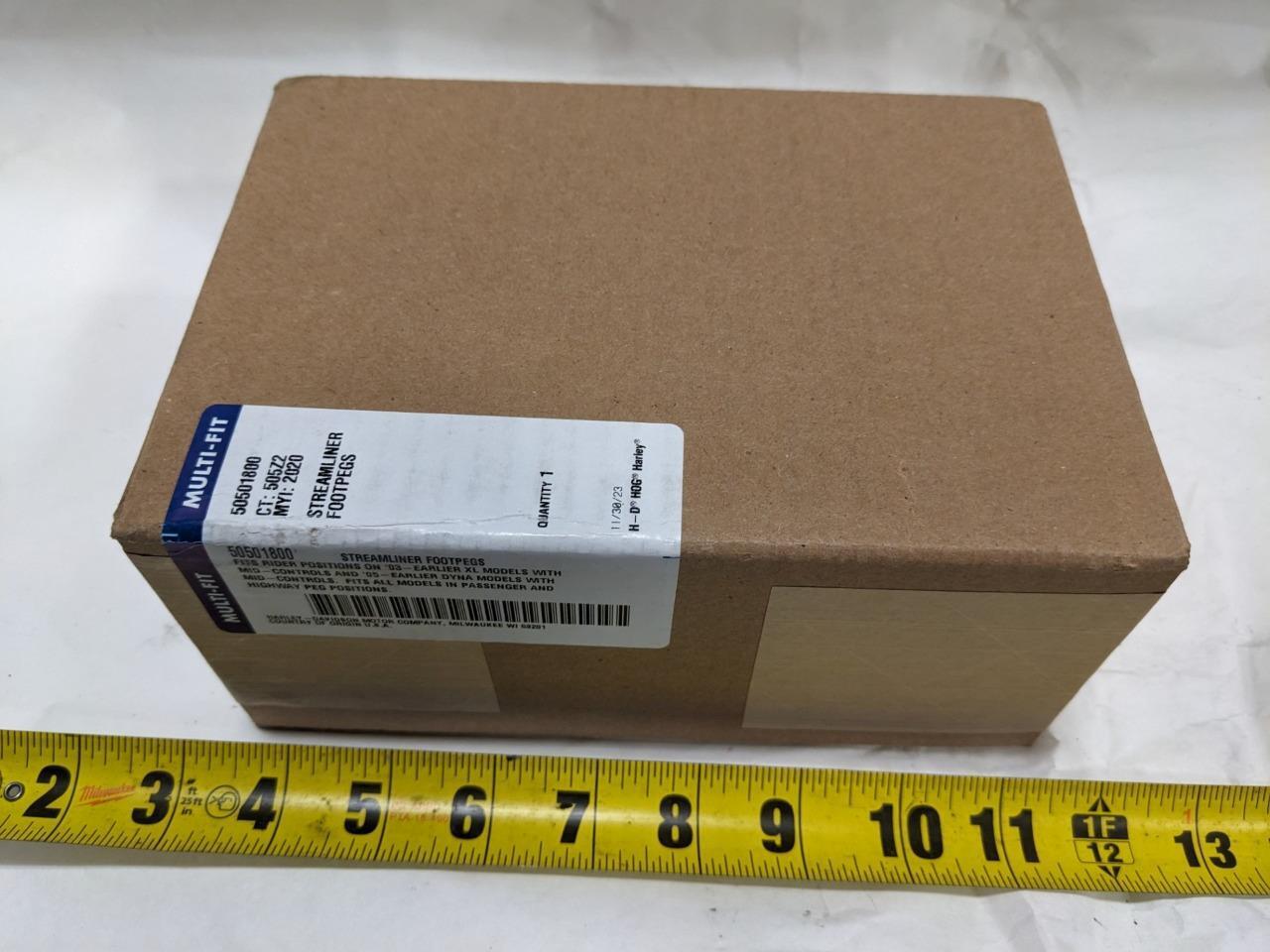 Harley Davidson 50501800 Streamliner Footpegs FOR 03-earlier XL models etc R21T4