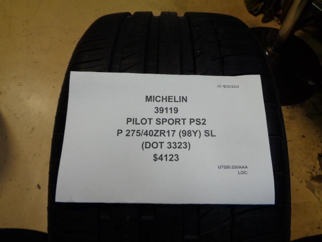 MICHELIN PILOT SPORT PS2 P 275 40 17 98Y SL TIRE 39119 CQ4