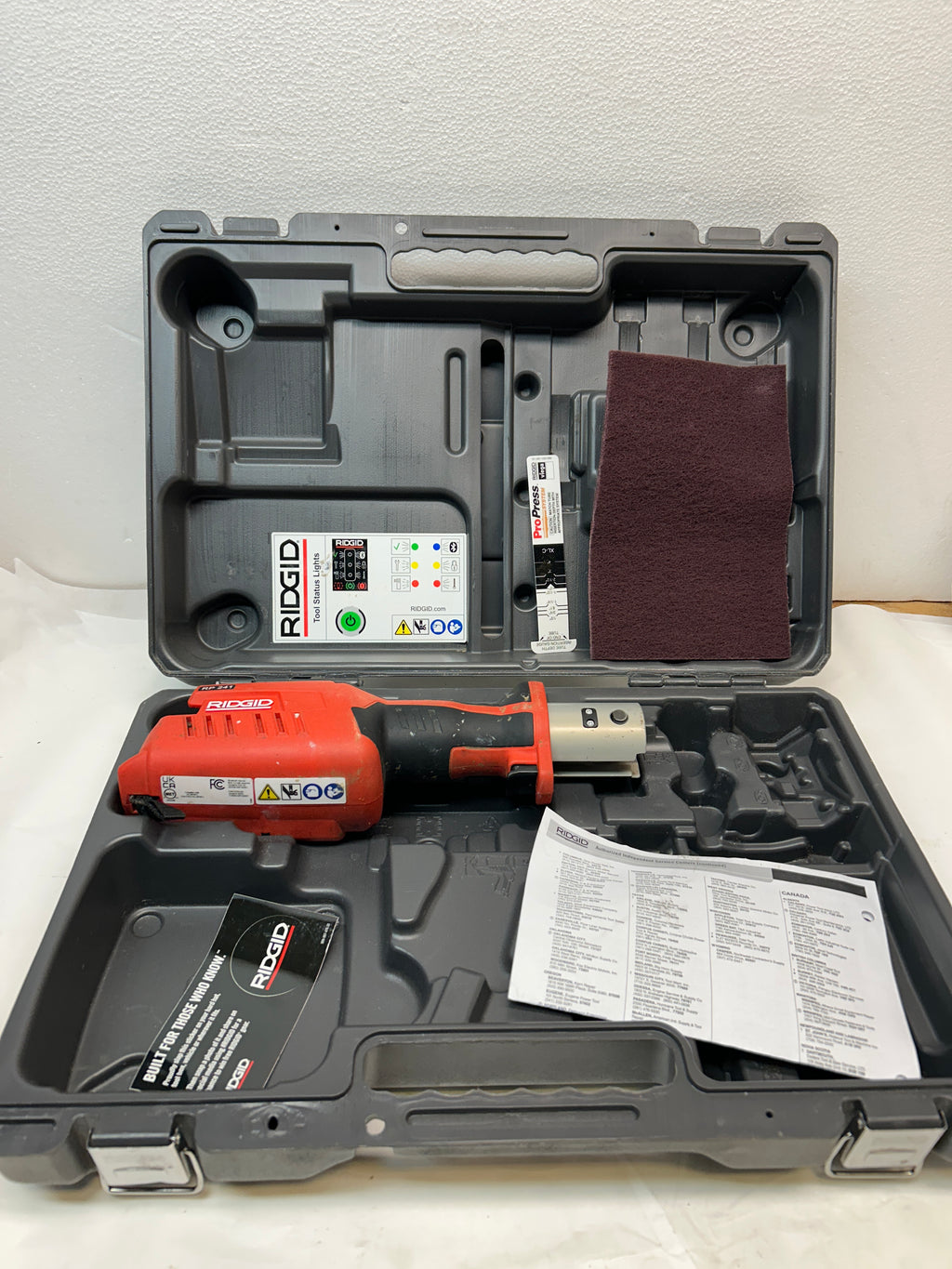 USED RIDGID RP241 PRESS TOOL ONLY