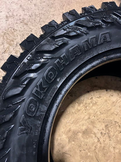 YOKOHAMA GEOLANDAR M/T G003 BSW LT 35 12.5 20 121Q 10PLY MUD TIRE 110133331