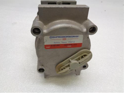 NEW COMPRESSOR WORKS/4 SEASONS 58144 AC COMPRESSOR 95-04 FORD, MAZDA, MERCURY R2-1