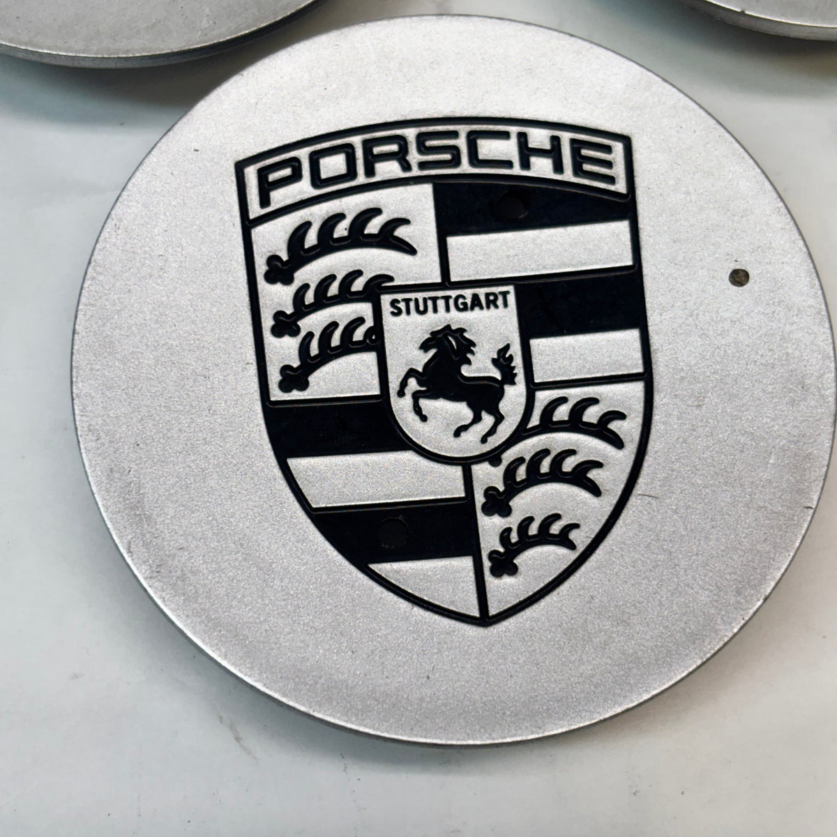 GENUINE PORSCHE 1 REP CAP 911 HUB CAPS GRAY METALLIC 993361303