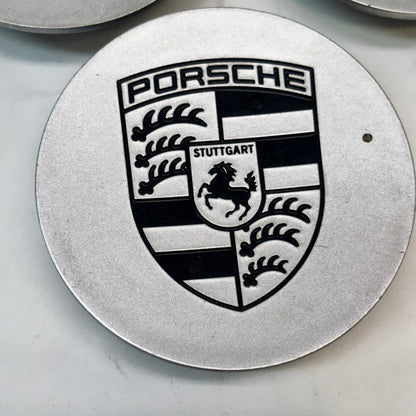 GENUINE PORSCHE 1 REP CAP 911 HUB CAPS GRAY METALLIC 993361303