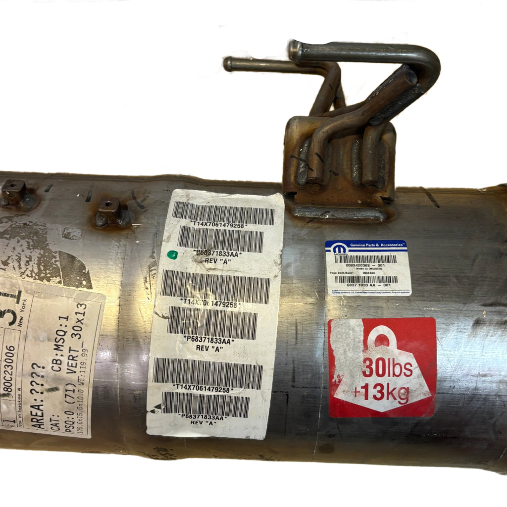 GENUINE MOPAR CATALYTIC CONVERTER 17-18 RAM 2500 3500 6.7L L6 68371833AA