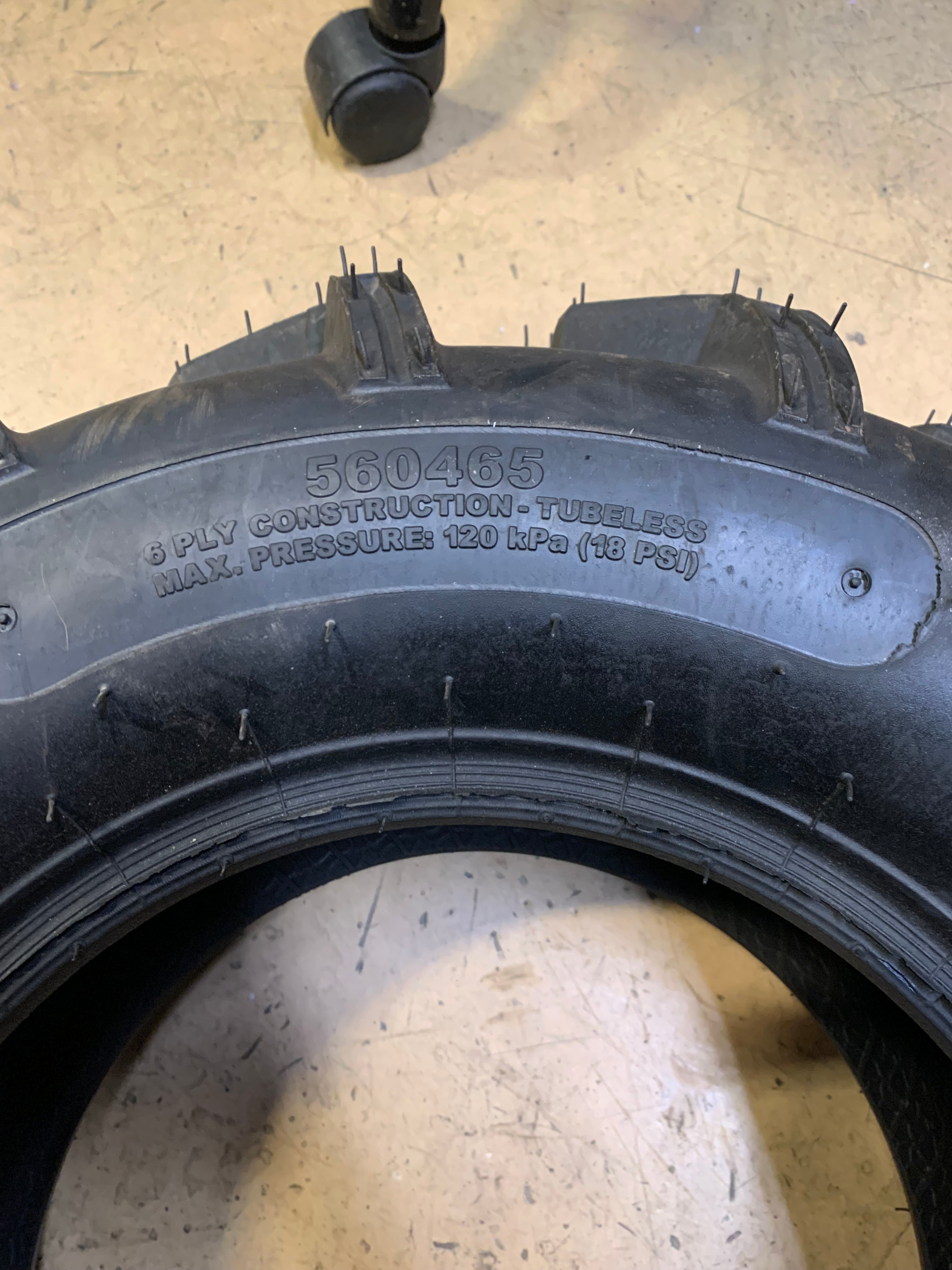 CARLISLE ACT HD BSW AT 26 9 12 6PLY 74F ATV/UTV TIRE 560465