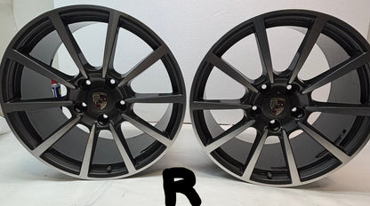 GENUINE PORSCHE 911 RAD CARRERA CLASSIC II 20X11 20X8.5 STAGGERED SET WHEELS