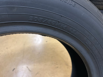 NOS 2 YOKOHAMA YK740 GTX BSW P 205 60 16 92H ALL SEASON TIRE 110174012
