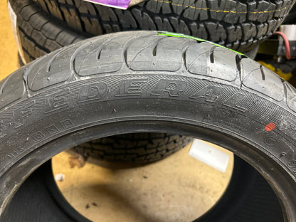 NOS 2 FEDERAL SUPER STEEL 595 BSW P 275 40 17 98V PERFORMANCE TIRE 14GL7A