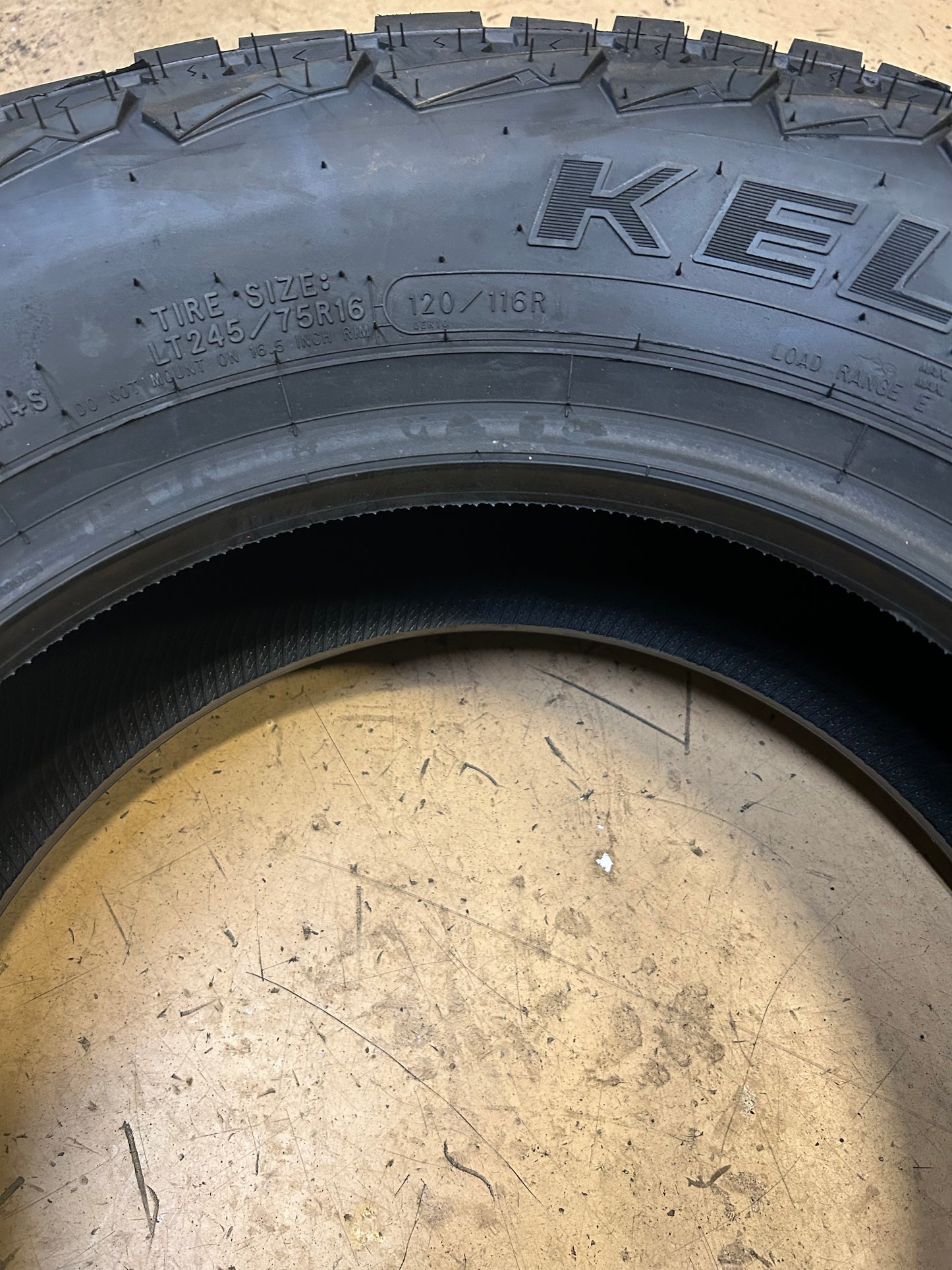 KELLY SAFARI AT BSW LT 245 75 16 120/116R 10PLY ALL TERRAIN TIRE 357469343