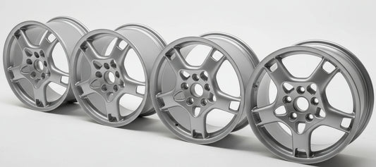 4 GENUINE PORSCHE CARRERA 997 8X19 11X19 STAGGARD WHEEL SET 99736215600 99736216201