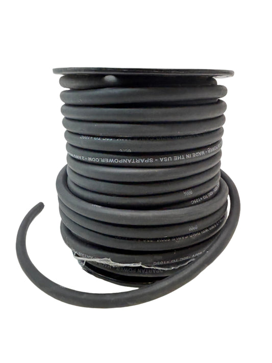 SPARTAN POWER WELDING LEAD & CAR BATTERY CABLE 600 VOLT, 2/0 AWG 95 FT