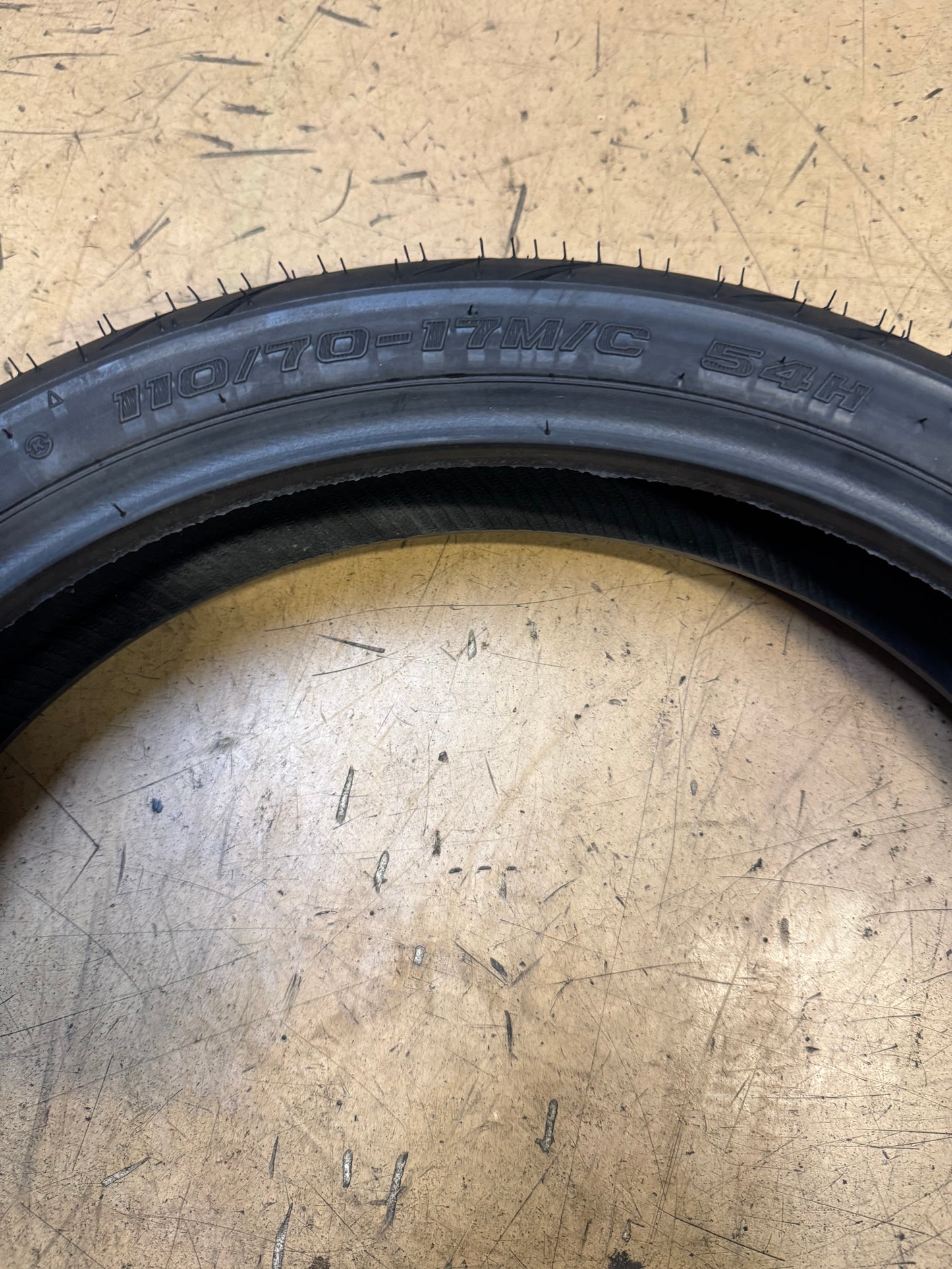 SHINKO SR740 BSW 110 70 17 54H FRONT MOTORCYCLE TIRE 874460