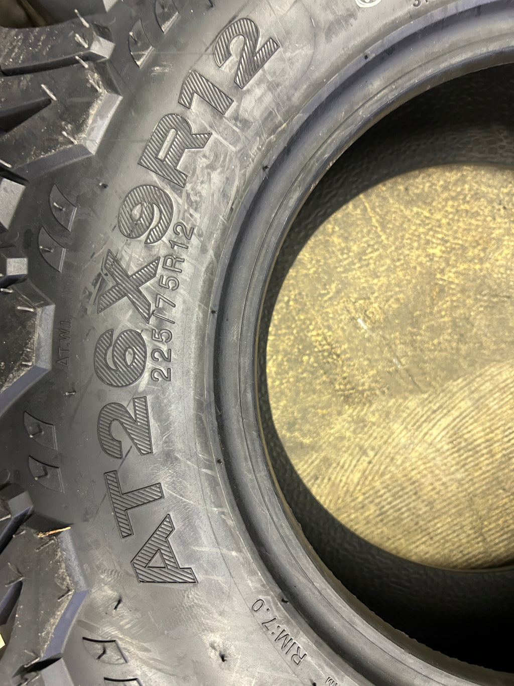 RUNIX TERRAVANCE BSW AT 26 9 12 65J 6PLY ATV/UTV TIRE NA1745018