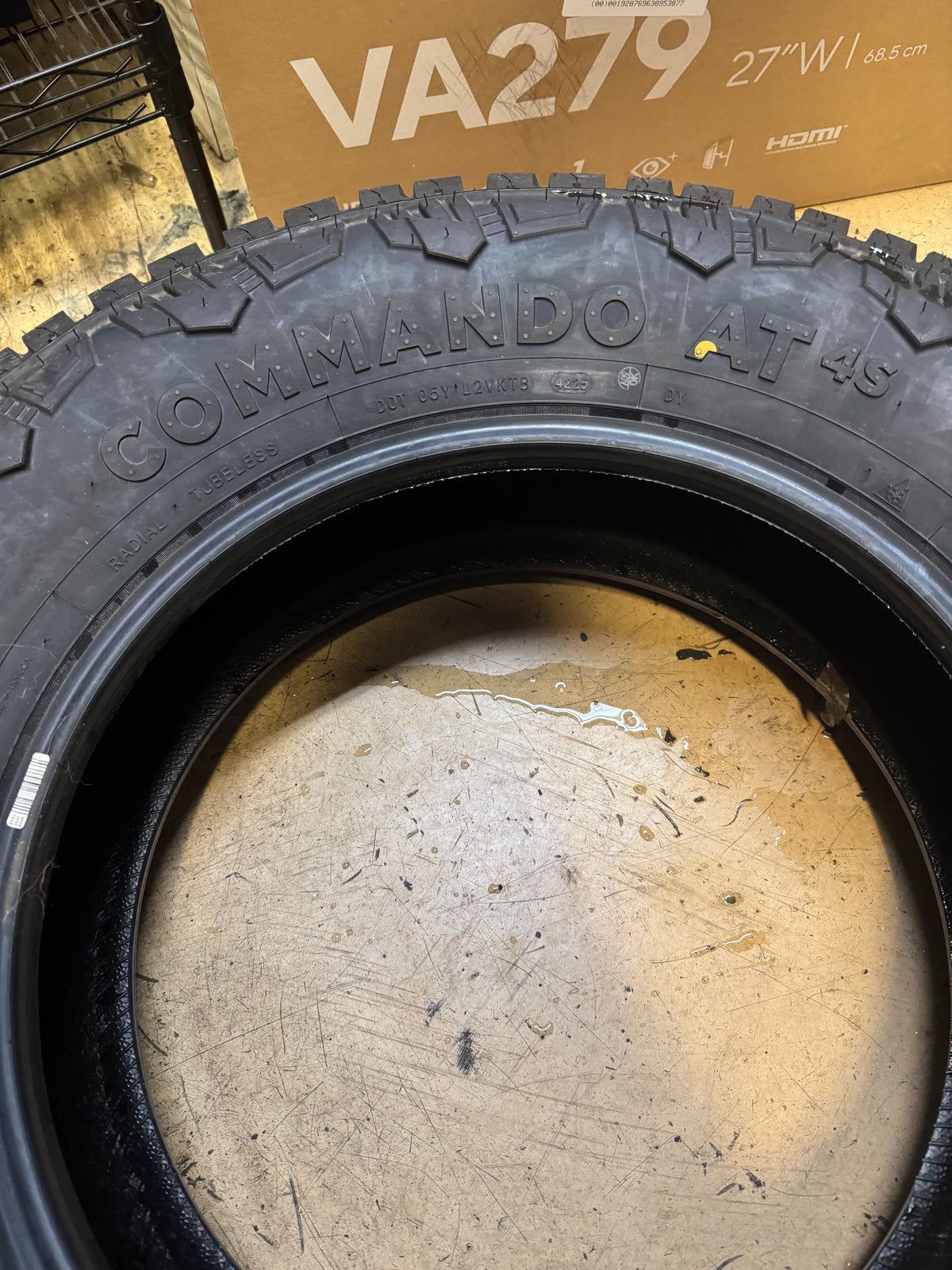 NATIONAL COMMANDO AT4S BSW P 255 70 18 113T ALL TERRAIN TIRE NLT52