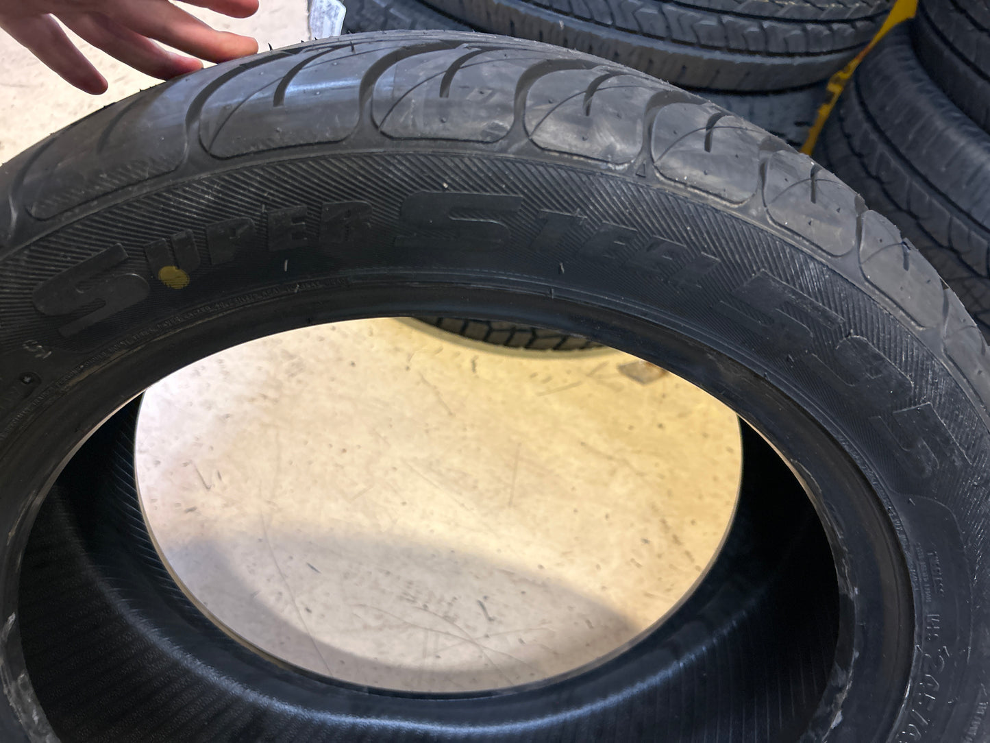 NOS 2 FEDERAL SS 595 BSW P 245 45 18 96W PERFORMANCE TIRE 14DK8A