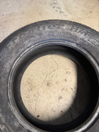 NOS DURO FRONTIER H/T BSW P 265 65 18 114T HIGHWAY TERRAIN TIRE DL6210